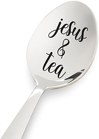מתנה עבור נוצרי / ישו ותה מתנה עבור תה מאהב | חג המולד מתנה עבור חבר / עמית לעבודה / דתי מתנה עבור